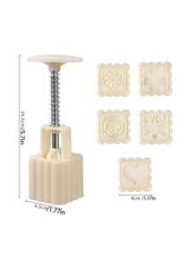 Moon Cake Mold Set Cake Making Model Mold Ice Skin Mung Bean Cake Cake Hand Die Baking Props