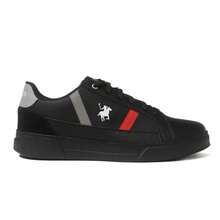 IMPULS Tenis Hombre Polo Club Deportivo Caballero    Casual    Cordón      Exterior - Negro - Ver 2