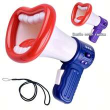 多声道趣味变声器音箱 - 恶作剧玩具，配备升级版手持放大器，创意音乐音效，是万圣节、圣诞节和生日的理想礼物