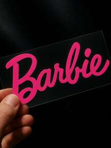 Barbie 3PCS Official Retro Logo Vinyl Decal Sticker - Waterproof & UV Resistant Car Decal - Aesthetic Accessory For Laptop, Tumbler, Phone Case - Easy Apply & Remove, No Residue - Personalize Your World With Iconic Barbiecore Fashion - Perfect Birthday Gift For & Women, Holiday Stocking Stuffer.