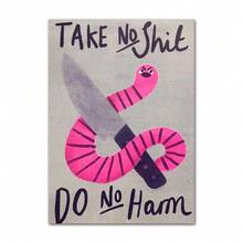 1 件/3 件墙面艺术海报可选框架复古植物动物搭配蒲公英鳄鱼柠檬复古抽象壁画艺术绘画海报和印刷品客厅装饰壁画，无框