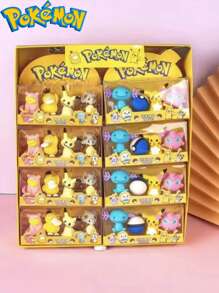 pokemon 4pcs Pokemon, Eraser Ornaments Set, Birthday Gift Toys, Handmade Set, Is An Ideal Gift For Enjoyment, Parties And Collectors, Suitable For Birthday Party Decoration. Features: Can Be Used As An Ideal Gift Cartoon, A Must-Have In Summer, Suitable For Summer Parties, Birthday Parties, Christmas, Halloween, Thanksgiving Parties To Give Or Use