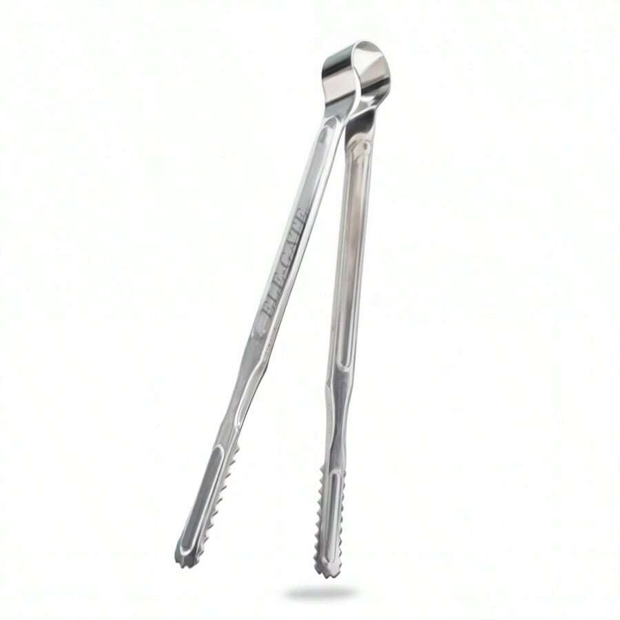 Pinzas de cocina/parrilla de acero inoxidable - Blanco - Ver 1