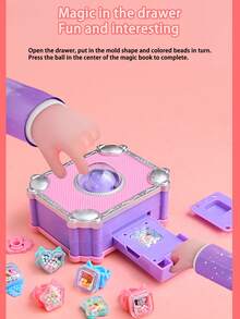 Pegatinas para niños, Tarjetas decoradas (GuKa), Kits de elaboración de joyas, Libros mágicos multiuso, Kits para hacer pulseras, Kits de elaboración de joyas hechas a mano para niñas, que incluyen cuentas y pegatinas, Kits de elaboración de joyas coloridos y suaves para anillos, pulseras y llaveros, Máquinas de pegatinas hechas a mano (GuKa), Juegos educativos DIY para niñas para el Día de los Niños.