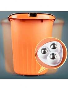 1/4pcs 360° Swivel Self-Adhesive Caster Wheels, Super Sticky Self-Adhesive Caster Wheel Set, Suitable For Trash Cans, Storage Boxes, Furniture, Mini Appliances - ABS Material With Steel Balls, Home Decor - Multicolor - View 5