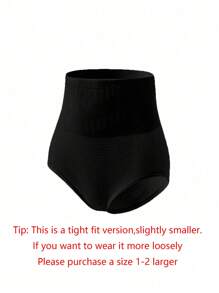 1pc Seamless High Waist Shaping Compression Shorts [Tight Fit, Order 1-2 Sizes Up For Loose Fit], Postpartum Body Shaping Waist Shorts, Seamless Lifting Shorts, Comfortable Body Shaper Pants, Stretchy Waist Cincher, Curve Sculpting. Note: Customized For Petite Figures Gym Accessories