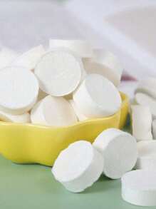 100/50/30/20/10 pezzi Salviette viso monouso compresse, salviettine detergenti in confezione trasparente monouso, salviette viso compress portatili per il viaggio