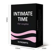 HEART BRIDGE 1 件情侣亲密时刻纸牌游戏，桌面游戏帮助情侣建立深厚的情感联系，约会之夜情感联结主题互动问答，非常适合情人节/万圣节/圣诞节礼物，适合浪漫约会之夜 - 黑色 - 查看 3