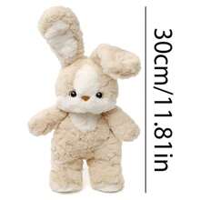 1pc, 30cm/11.81in, Cute Rabbit, Adorable Internet Celebrity Rabbit & Dog, Good Night Rabbit, Good Night Dog, Sleeping Companion Plush Doll, Cotton Stuffed Doll, Soft Plushie, Gift For Her, Nap Buddy, Soft Doll, Claw Machine Doll, Gift, Gift For Lover/Friend, Wedding Toss, Sleeping Companion, Birthday Gift, Ins Style
