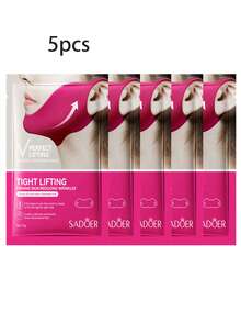 1/2/3/5/8/10/15/20pcs V-Shaped Face Lifting Gel Mask, Chin Lifting Tape, Skin Tightening Hydrogel Ear Hanging Mask - Multicolor - View 14