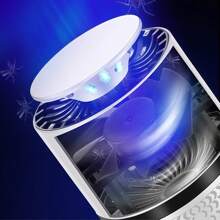 1 Peça Eliminador de Insetos para Uso Interno, Eliminador de Mosquitos USB para Uso Interno, Lâmpada de Luz UV Mata Mosquitos, Atrai Mosquitos Voadores, Insetos, Eliminador de Mosquitos para Casa, Escritório, Quarto, Cozinha