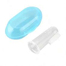 1pc Pet Finger Toothbrush Pet Toothbrush Silicone Toothbrush Puppy Cat Finger Set Brush Finger Pet Toothbrush Small Size Suitable For Dogs And Cats