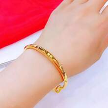 Women's Bracelet With 520 1314 Numeric Design, European & American Style "Love You" Bracelet, 18K Gold Plated Korean Version Adjustable Size Bracelet For Wedding, Birthday, Daily Wear, Date
