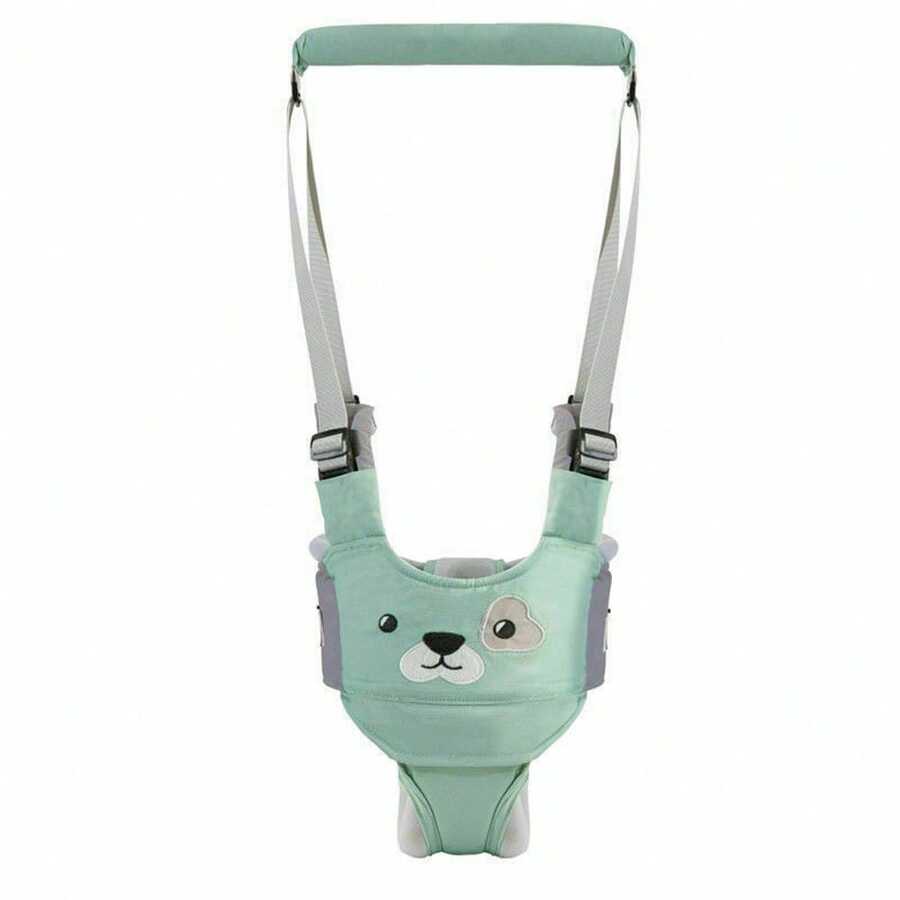 Baby Walking Harness Backpack - Adjustable Safety Assistant Learning Walk Helper With Handheld Wings Protective Belt - Ideal For Toddlers Learning To Walk And Explore Independently - Green - View 1