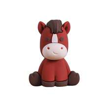 Farm Animal Ornaments Silicone Sheep, Horse, Pig, Chicken And Duck - Multicolor - View 12