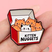 Cat Enamel Pin Lapel Pins Badges On Backpack Women's Brooch Clothes Gift Jewelry Fashion Accessories - NR11331 - View 4