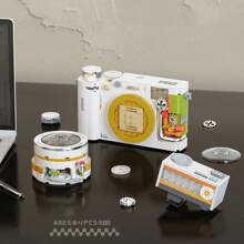 Creative New Digital Camera Building Block Model, Retro Camera Series DIY Assembly Particle Building Blocks, Suitable As Ornaments, Birthday Gifts