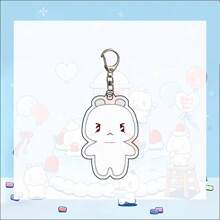 OUZEY Fog 2 KPOP PLAVE Flash MMMM Doll YEJUN NANYIJUNNOYA BAMBY Anime Acrylic Keychain