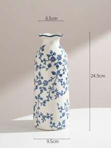 Retro Mini Crackle Ceramic Flower Vase, Single Stem Hydroponic Vase Decor, Rustic Floral Arrangement, Valentine's Day Gift Gifts Birthday Graduation Home Decor Room Decor Glass Vase