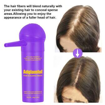 女士快速生发喷雾 30 克 - 遮盖秃斑和发际线后移 | 简易喷雾