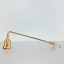Stingător de lumânări metalic multicolor, decor pentru casă și bucătărie, accesorii pentru lumânări, instrument de parfumare cu mâner, stingător de lumânări, material metalic