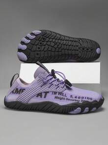 L.S.W.P 男女通用透气水鞋 - 速干、防滑五指水上运动鞋，适合室内健身、举重、瑜伽和户外活动，如海滩、游泳、冲浪和徒步旅行 - 耐用橡胶鞋底、系带闭合、四季皆宜、沙滩鞋