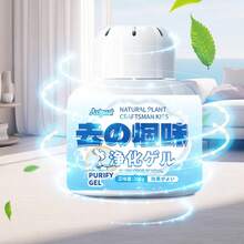 1/2/3PCS 烟雾异味净化器，汽车香氛净化器，吸烟分解异味净化器，空气除霉魔盒，除味清洁剂，适用于厕所、浴室、卧室、汽车等 - 白色 - 查看 11