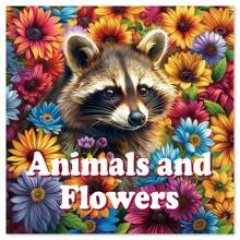 1 PIEZA Libro de colorear para adultos de Animales Mandala con 24 ilustraciones creativas de acuarela y grafiti para colorear