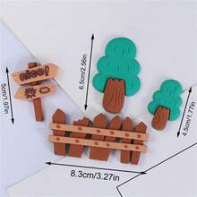 Farm Animal Ornaments Silicone Sheep, Horse, Pig, Chicken And Duck - Multicolor - View 11