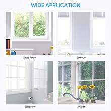 1 件窗户防虫蚊帐，通用尺寸透明可洗防蚊 DIY 网 - 最大尺寸 130 X 150 厘米，150 X 200 厘米 - 彩色 - 查看 4