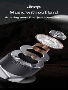 Jeep EW121 TWS耳机立体声高清通话耳机快速配对耳机游戏降噪耳机 - 均碼 - 查看 7