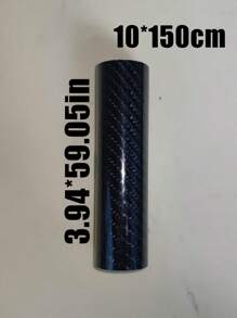 1pc Car Accessories Interior 6D Realistic Carbon Fiber Vinyl Sticker, Multi-Size, PVC Material, Car Modification Film, Electric Vehicle Wrap, Engine Cover Color Change Sheet 7*300cm 6D/10*150cm 6D/10*300cm 6D/30*152cm 6D/30*50cm 6D