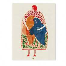 1 Pc Optional Frame Posters Wall Arts Abstract Painted Woman Couple Art Wall Art Animal Modern Nordic Canvas Painting Poster Living Room Bedroom Home Decor Wall Art ,Wall Art With Frame