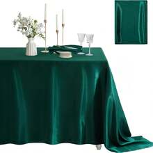 1pc Rose Gold Satin Table Runner, 30x275cm Long, Elegant Tablecloth For Weddings, Parties, Graduations, Engagements - Multicolor - View 28