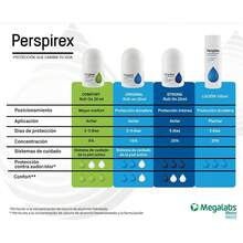 Antitranspirante Perspirex Roll-On 48h, Desodorante para Axilas, Control de Sudor y Olor, Efecto Duradero para Hombres y Mujeres - Blanco - Ver 8