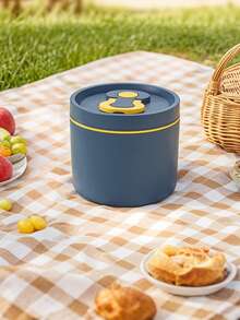 niceforyou 1 hộp cơm bento cách nhiệt bằng thép không gỉ, hộp đựng thức ăn tái sử dụng dành cho học sinh/nhân viên văn phòng, dùng được trong lò vi sóng, phù hợp cho nhà bếp, hoạt động ngoài trời và phụ kiện nấu nướng, quà tặng Giáng sinh/mùa tựu trường. - Nhiều màu - Xem 12