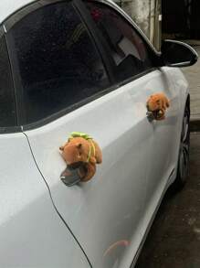 1 pieza Superventas de verano, Muñeca de peluche de Capibara linda con pulsera, Diseño creativo, Muñeca decorativa rellena de PP, Se puede usar en la muñeca, Regalo único para fiestas, Decoración para mochila, coche, bicicleta, motocicleta, cortinas del hogar, suministros para fiestas, regalo de vuelta a clases (Ligera diferencia de color, video solo como referencia)