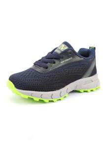 Zapatillas de deporte rosas con cordones, ligeras y transpirables de malla, antideslizantes, para niños y niñas. Calzado deportivo casual para estudiantes de primaria, gimnasio, fitness, entrenamiento cruzado y trotar