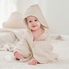 3PCS Baby Hooded Bath Towels, Soft And Absorbent Bath Towels Essential For Baby Bath, Suitable For Newborns And Infants