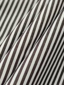 Men's Classic Striped Button Down Shirt, Roll-Up Sleeve Design, Lightweight Breathable Vertical Striped Shirt, Minimalist Fashionable Holiday Style, Fall