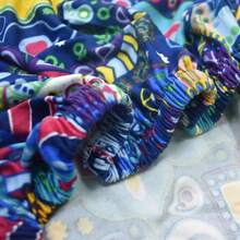 1 件弹力印花电脑办公椅套，柔软办公桌旋转椅套，可拆卸可洗防尘氨纶椅子保护套，带拉链，适用于办公室家居装饰