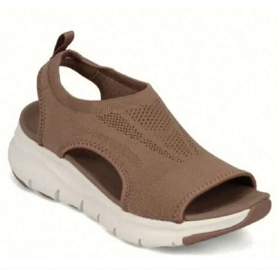 Zapatos de mujer, zapatos casuales de arena y deportivos, cuña de arena para playa, plataforma romana de arena, verano 2024