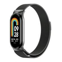 专用于小米手环8/9系列米兰尼斯表带可调节、亲肤、舒适、透气、多色可选、可更换手表腕带 - 多色 - 查看 15