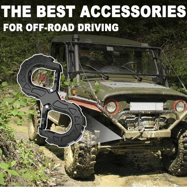 S-Type Trailer Towing Hook, Heavy-Duty G80 Alloy Steel, Towing Hook With A Weight Capacity Of 33000 Pounds, Suitable For Snow Motorcycles, Off-Road Rescue, Trucks, Trailers, SUVs, And Other Vehicles. The S-Type Quick Towing Hook Is Suitable For All Car Owners Who Need Towing Assistance, Whether Driving On City Streets Or Exploring Remote Wilderness Trails. It Is Versatile And Suitable For Use