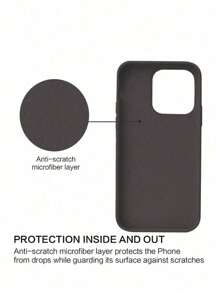 APPLE 2.0mm Thick Liquid Silicone Phone Case, Compatible With IPhone 16, 15, 14, 13, 12, 11 Pro Max, S25U, S24, S23, S22,S21 Series, Full Body Protective Cover