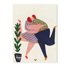 1 Pc Optional Frame Posters Wall Arts Abstract Painted Woman Couple Art Wall Art Animal Modern Nordic Canvas Painting Poster Living Room Bedroom Home Decor Wall Art ,Wall Art With Frame