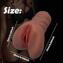 Realistische Vagina-Sexpuppe, echte Taschenmuschi, realistische Vagina aus künstlichem Gummi, Analsexpuppe, sexy Penis für Erwachsene, stimulieren den Dick-Trainer, männliche Masturbationstasse, Sexspielzeug für Männer