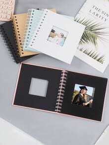 Customized Retro Coil Photo Album, Creative Paste-Style DIY Photo Album, Personalized Commemorative Album, Suitable For DIY Baby Photo Album, Wedding Commemorative Album, Family, Couples, Classmates, Handmade Gift Photo Album