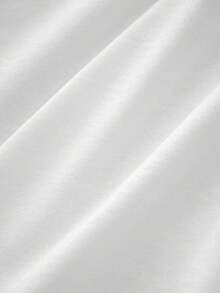 Camiseta de manga corta cuello redondo atlética para hombre de la "Secret Hearts Club" 1 pieza 100% algodón con impresión digital de 220g de peso pesado - Blanco - Ver 4