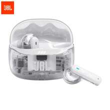 JBL JBL TUNE BEAM2 Wireless Bluetooth Earbuds With Active Noise Cancellation, Splash Proof For Apple, Android Phones, White